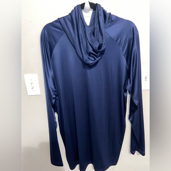 (2) Under Armour Men's UA Velocity Hoodie - NAVY& Gray 2XL - Picture 4 of 5